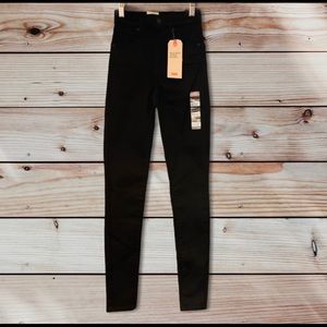 Levi’s Black Mike High Super Skinny Jeggings-24
